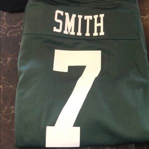 Geno Smith Jets on field jersey